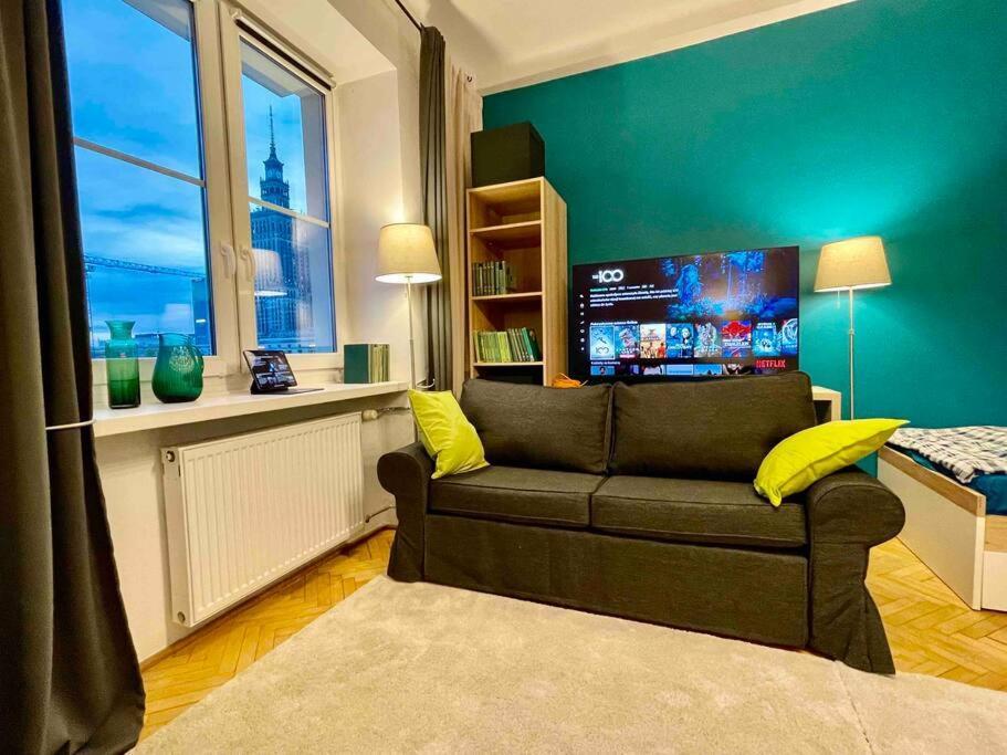 Super Square Metro X2 Fast Wifi 55'Tv Netflix Hbo Appletv+ Amazontv Apartment Varşovia Exterior foto