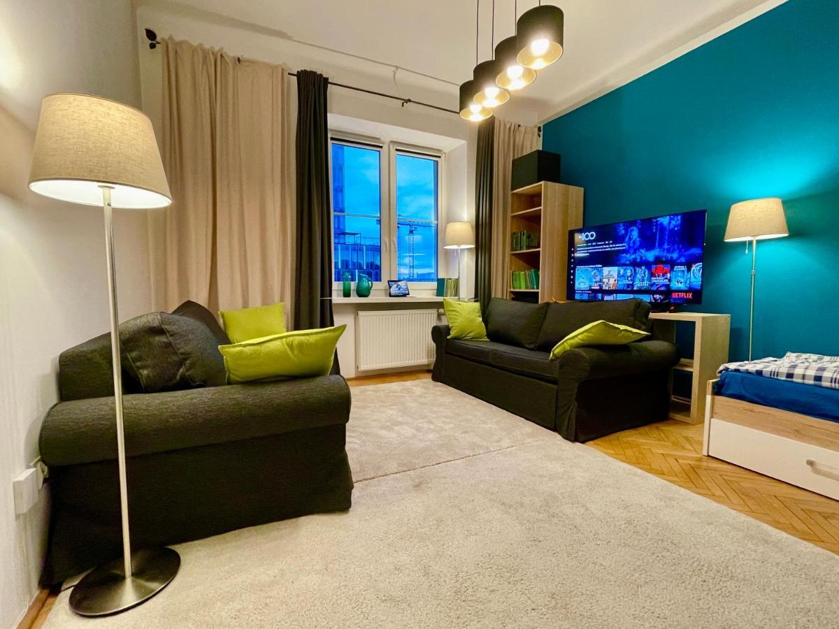 Super Square Metro X2 Fast Wifi 55'Tv Netflix Hbo Appletv+ Amazontv Apartment Varşovia Exterior foto